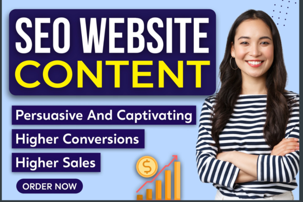 I will write content for your website